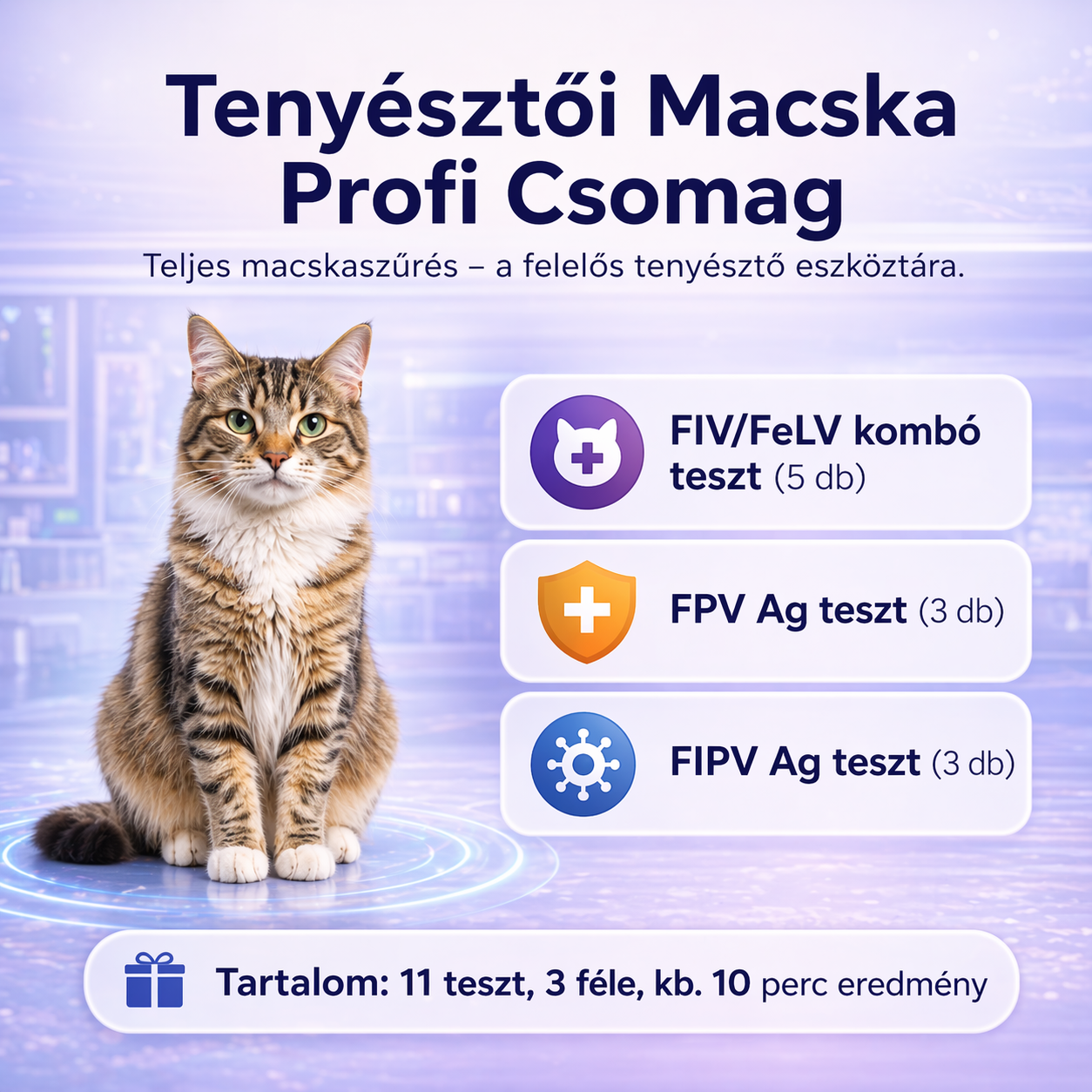 Tenyésztői Macska Profi Csomag