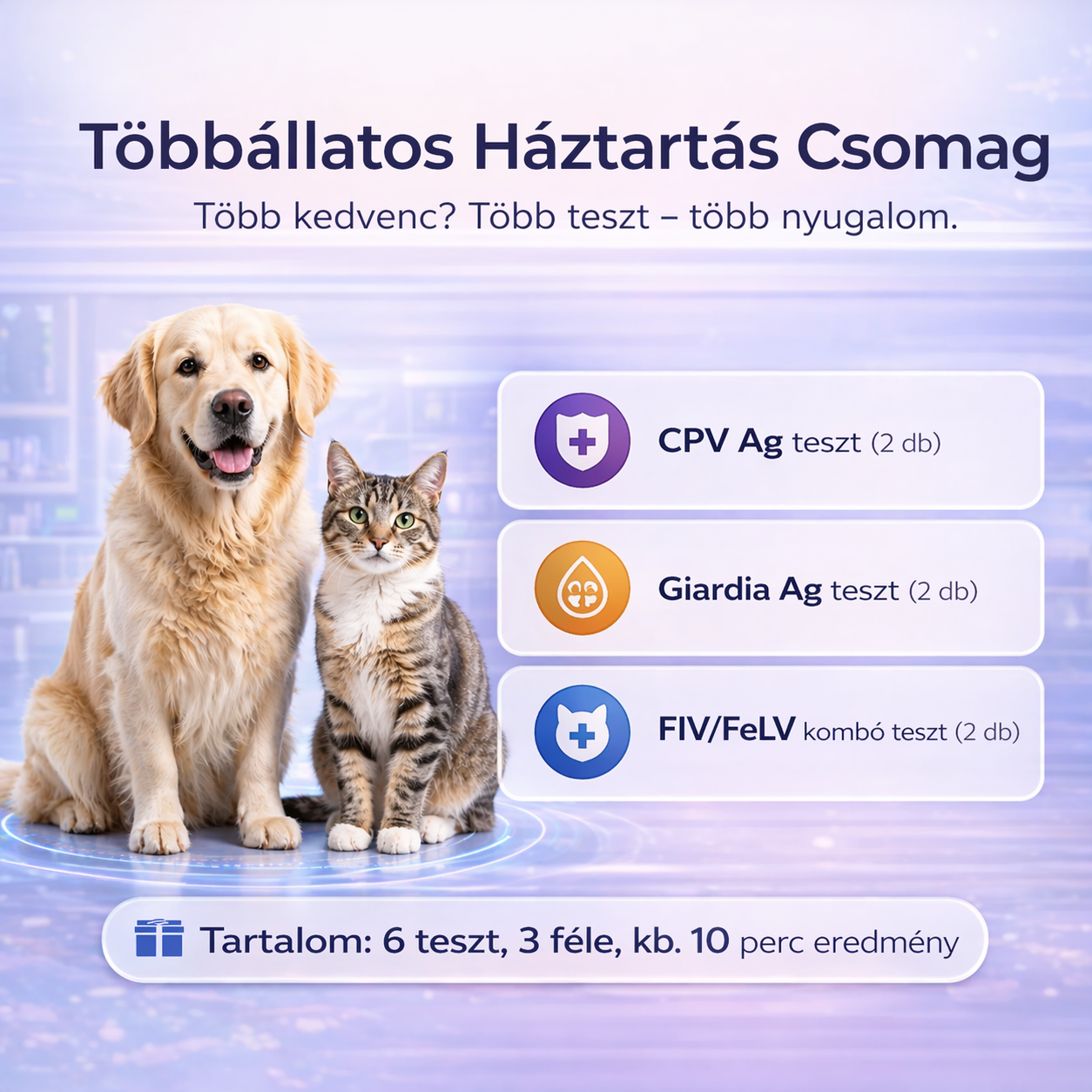 Többállatos Háztartás Csomag
