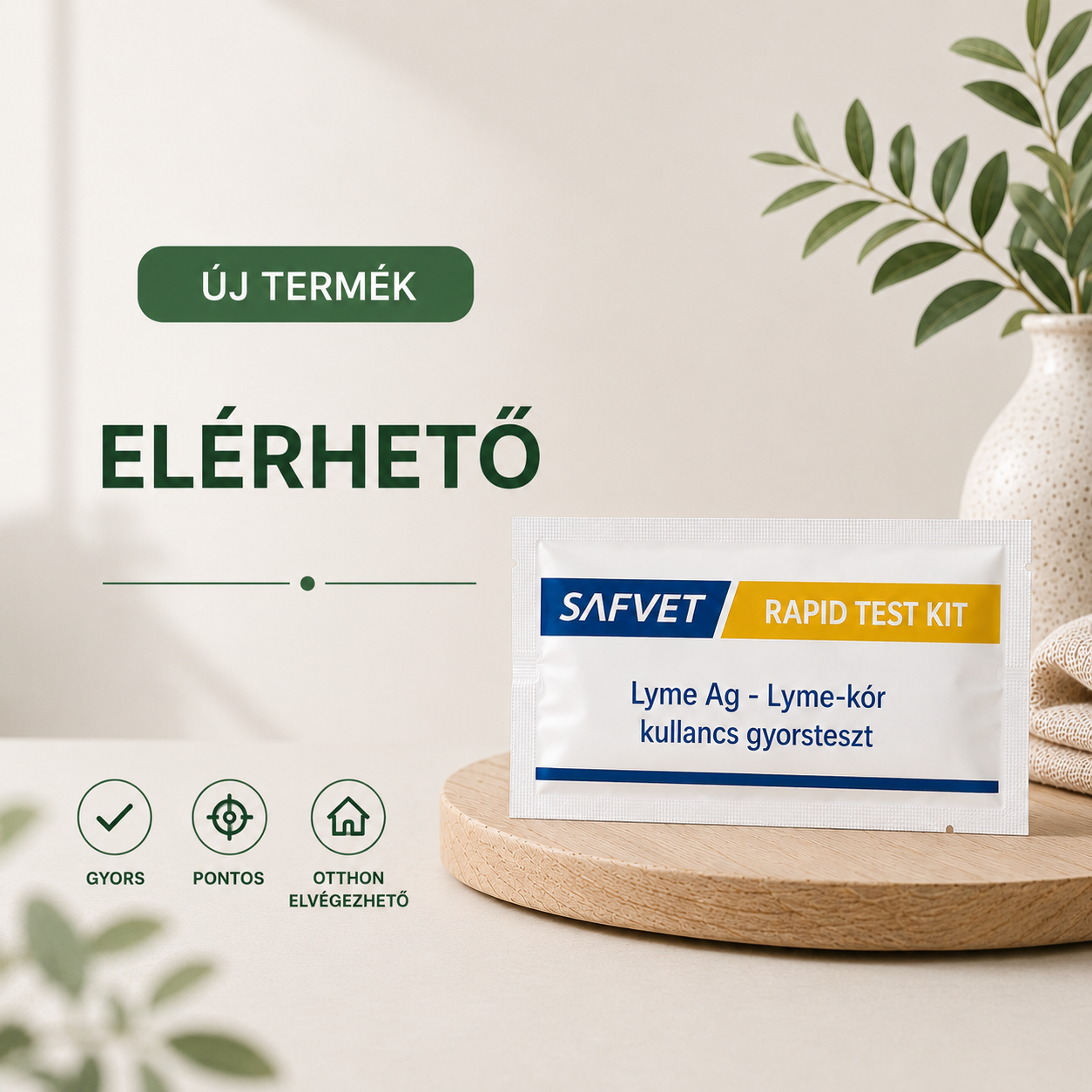 Lyme Ag - Lyme-kór kullancs gyorsteszt