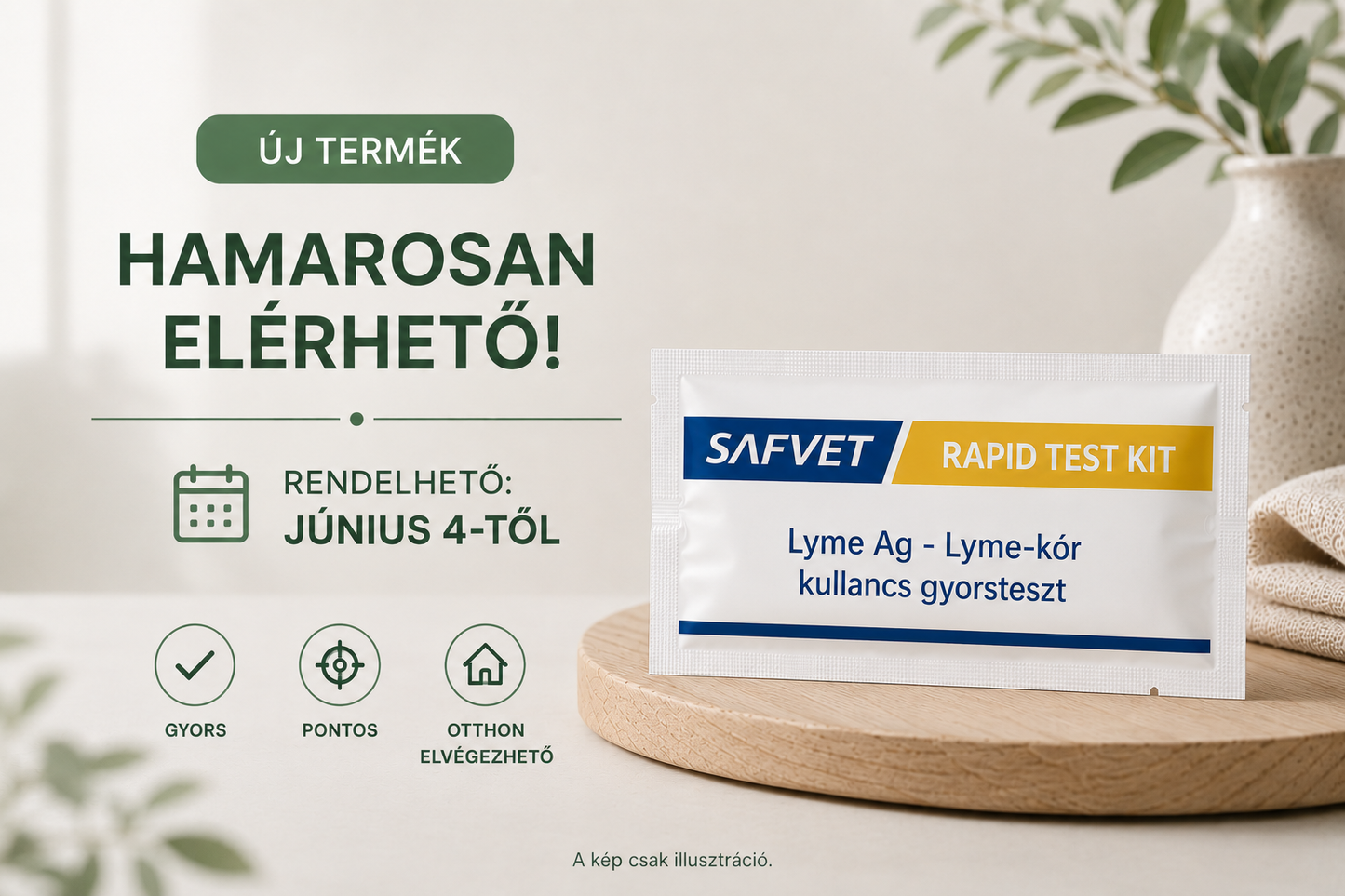 Lyme Ag - Lyme-kór kullancs gyorsteszt