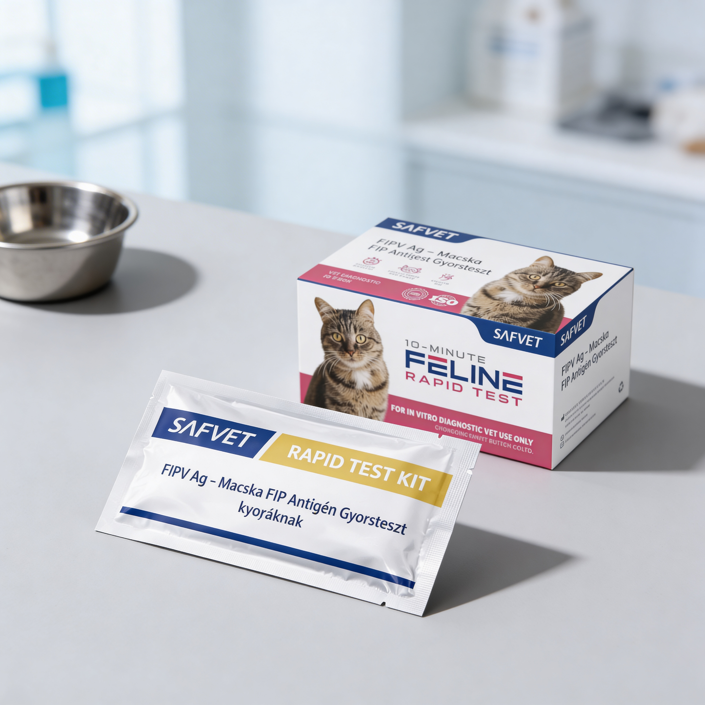 FIPV Ag – Macska FIP Antigén Gyorsteszt