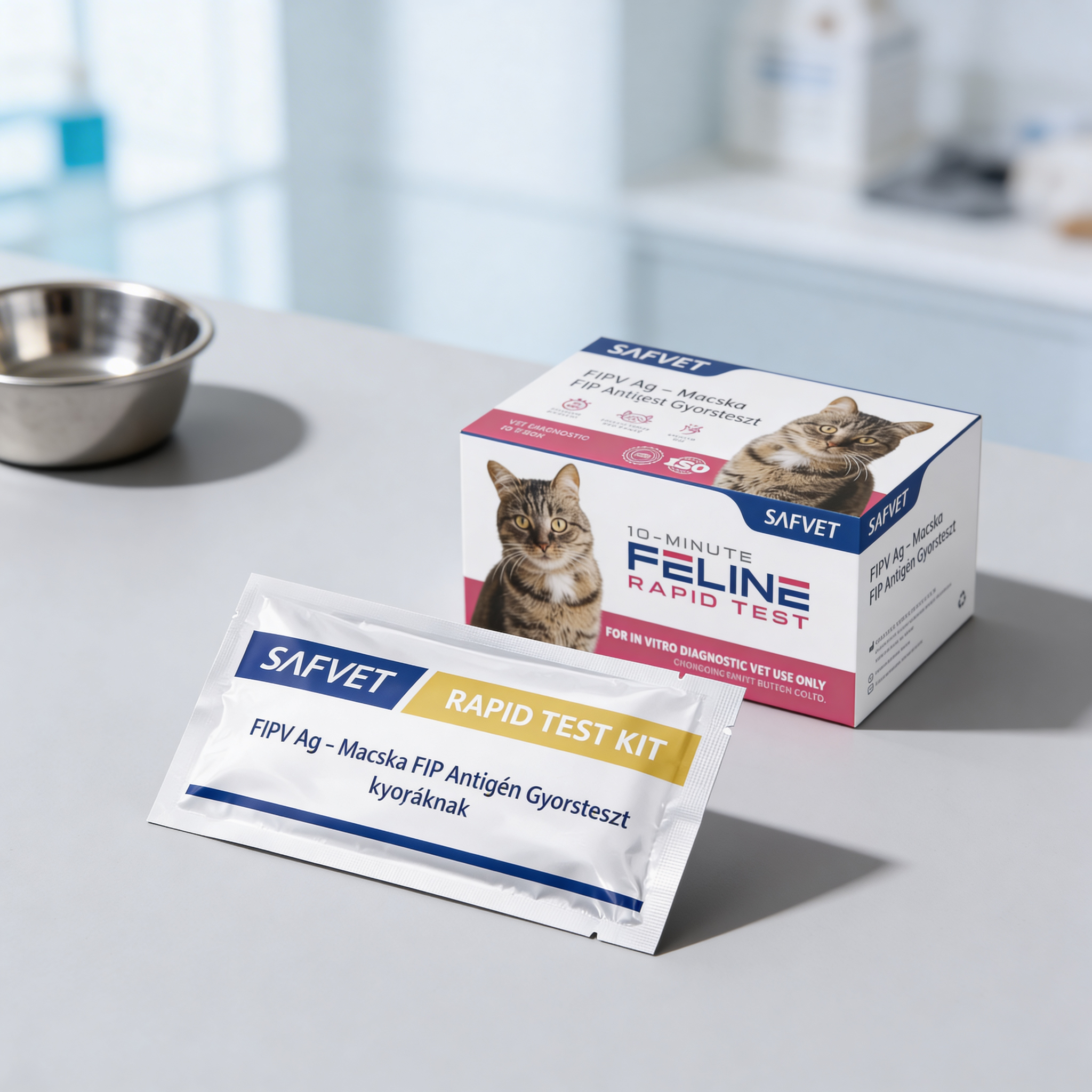 FIPV Ag – Macska FIP Antigén Gyorsteszt